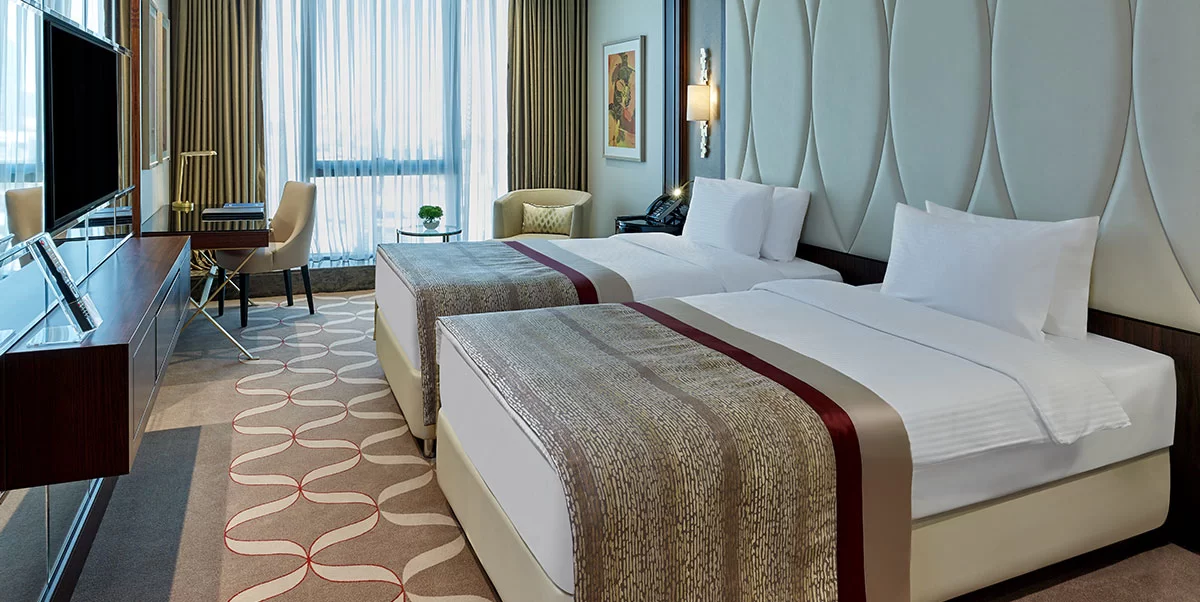 НОМЕР ВЫСШЕЙ КАТЕГОРИИ С 2 ОДНОСПАЛЬНЫМИ КРОВАТЯМИ 
