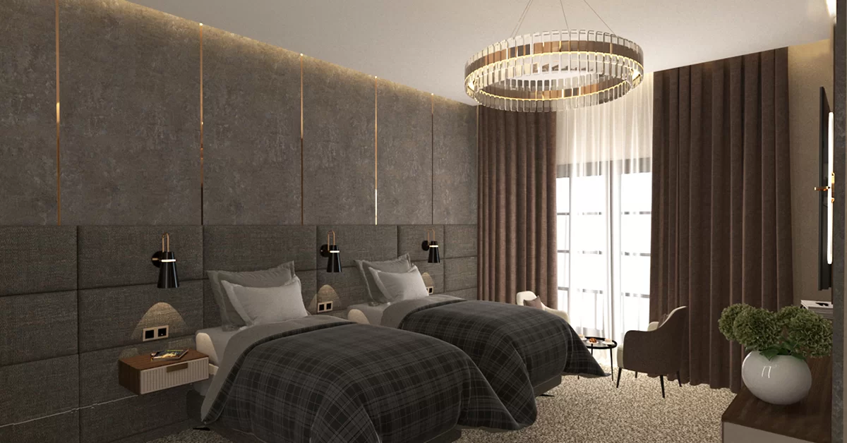 SUPERIOR ROOM WITH 2 SINGLE BEDS
