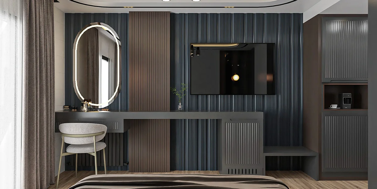 DELUXE ROOM WITH 2 SINGLE BEDS AND SOFABED