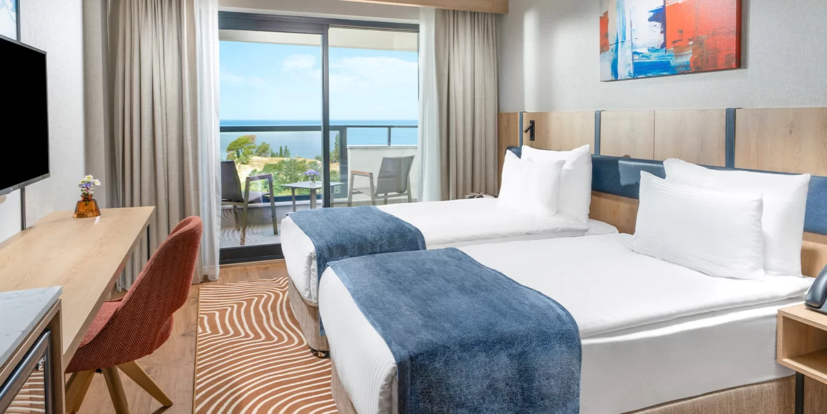 SUPERIOR ROOM WITH 2 SINGLE BEDS, SEA VIEW